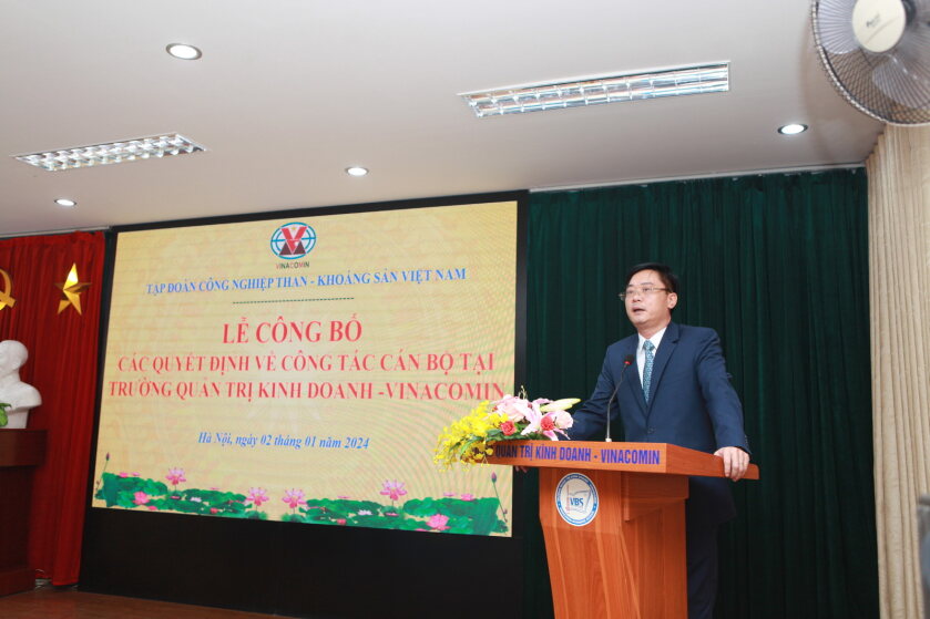 Phó Tổng Giám đốc Trần Hải Bình phát biểu tại buổi lễ